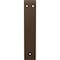 Ekena Millwork Bulwark Steel Bracket, Hammered Brown 2"W x 10"D x 10"H BKTM02X10X10BUHBR - alternate 2